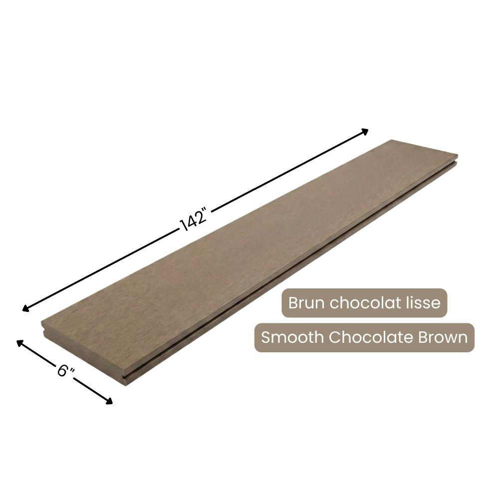 Planches de patio en composite – beauté du bois, performance sans compromis