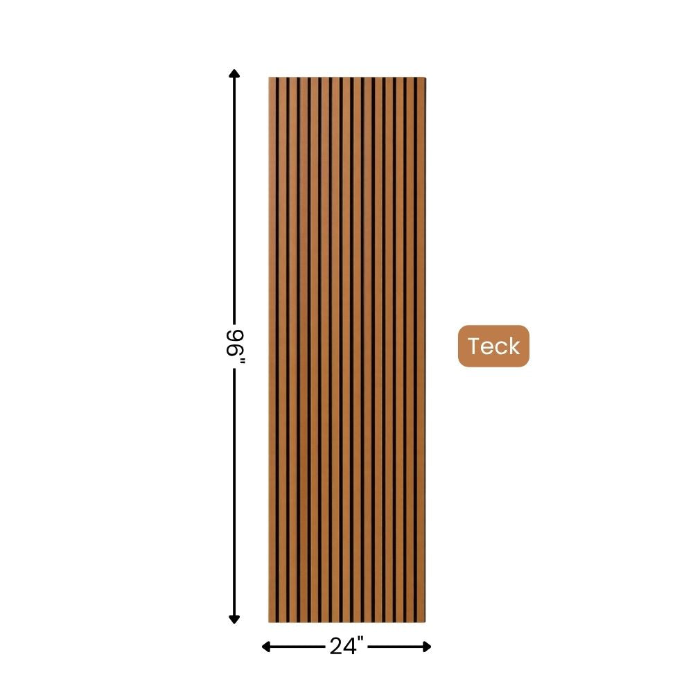 PANNEAUX ACOUSTIQUE EN LATTES DE BOIS