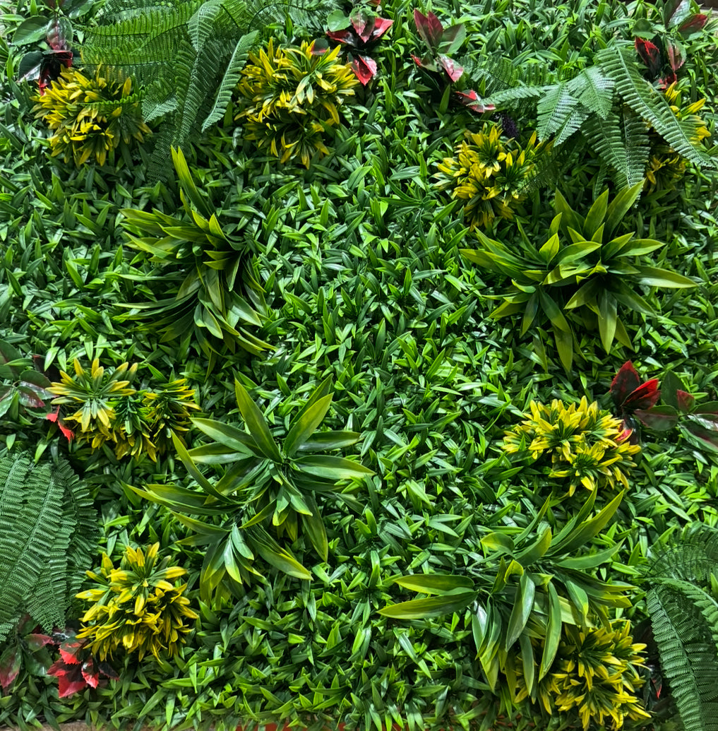 Panneaux floral/végétal décoratif - Feuillage artificiel  20''X 20''
