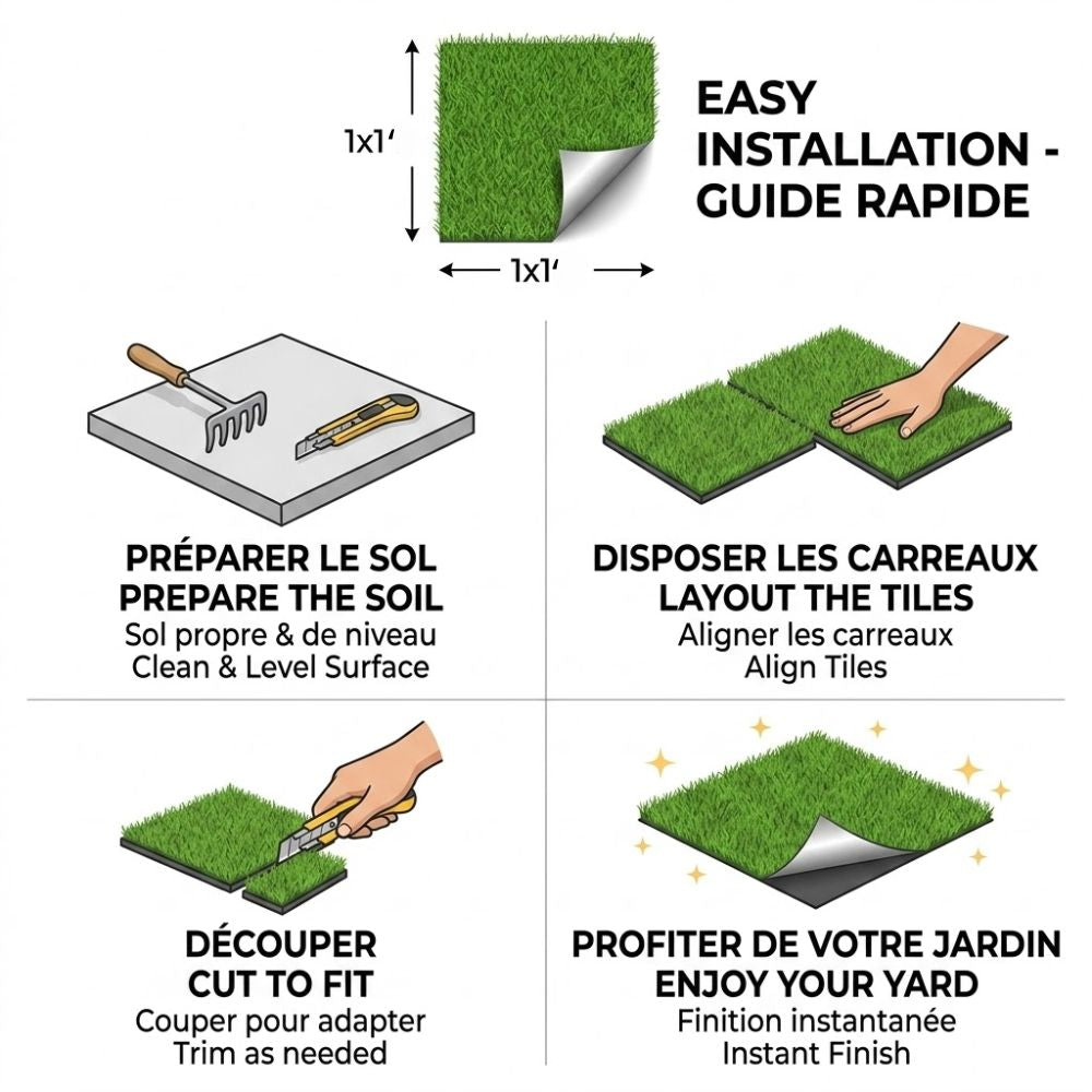 Gazon Synthétique Haut de Gamme