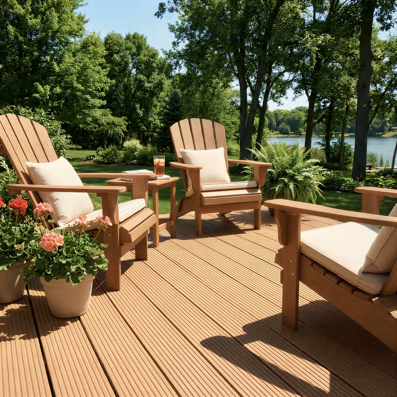 Planches de patio en composite – beauté du bois, performance sans compromis
