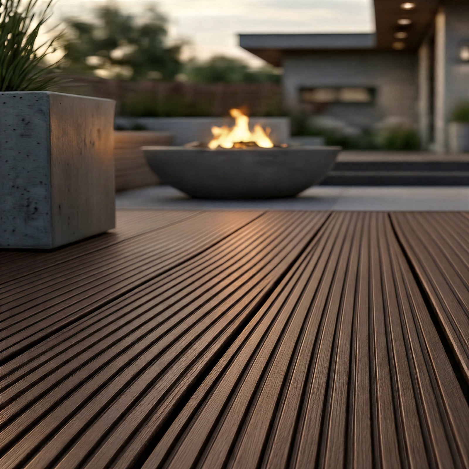 Planches de patio en composite – beauté du bois, performance sans compromis
