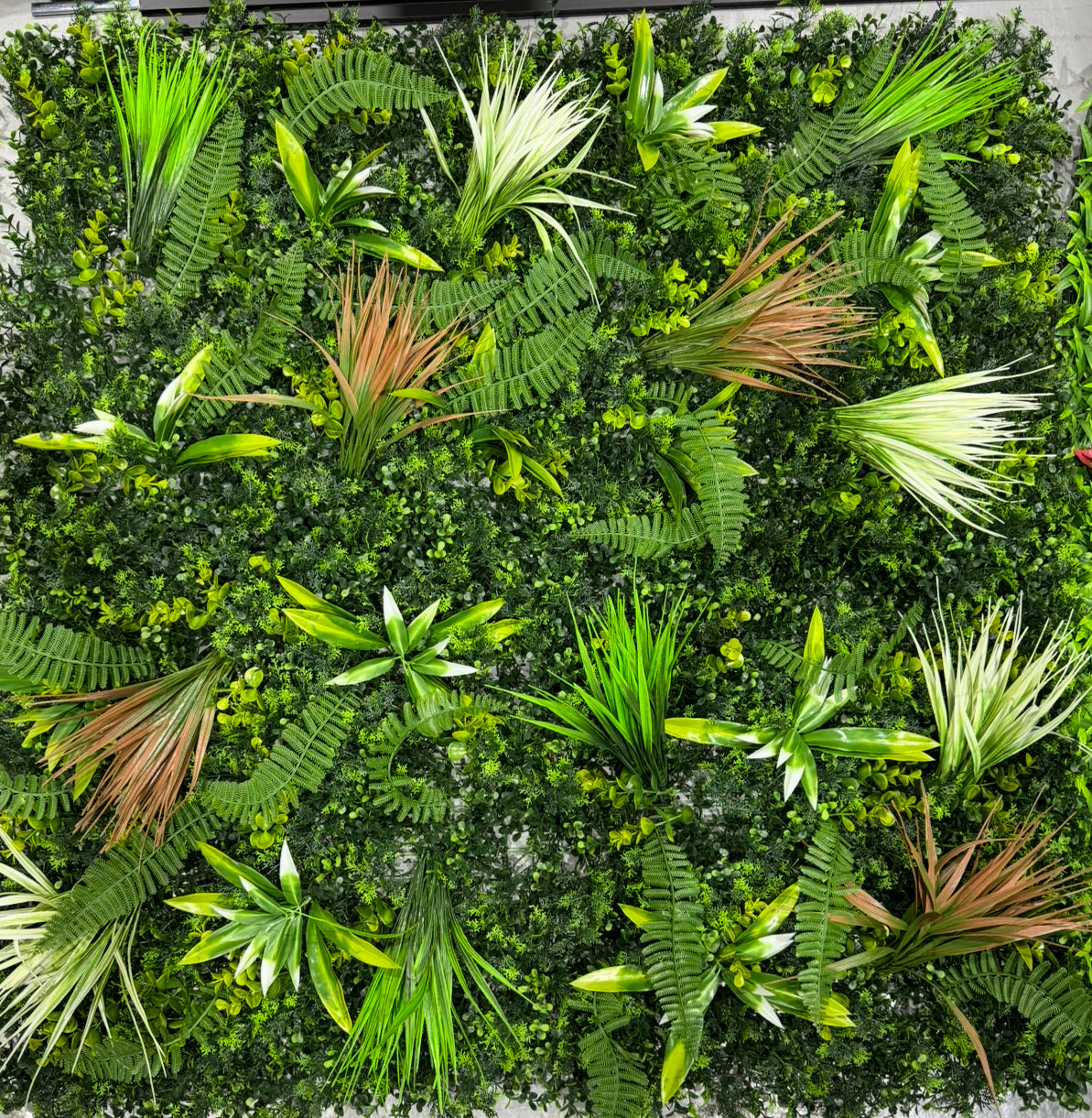 Panneaux floral/végétal décoratif - Feuillage artificiel  20''X 20''