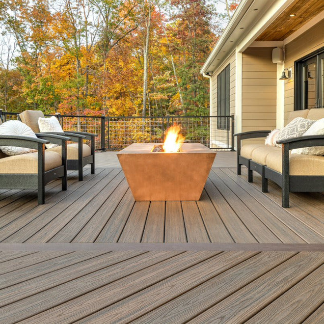 Planches de patio en composite – beauté du bois, performance sans compromis